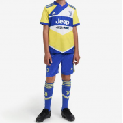 Kid's Juventus Third Suit 21/22 (Customizable)